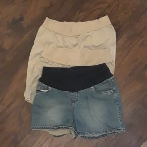 Lot of 3 Maternity Shorts